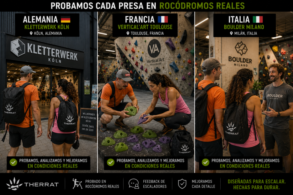 presas de escalada